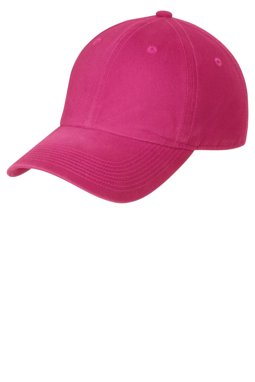 Port Authority® Spray Wash Cap. C811 Pink Raspberry