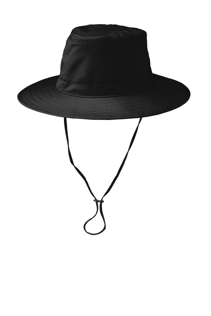 Port Authority® Lifestyle Brim Hat. C921 Black