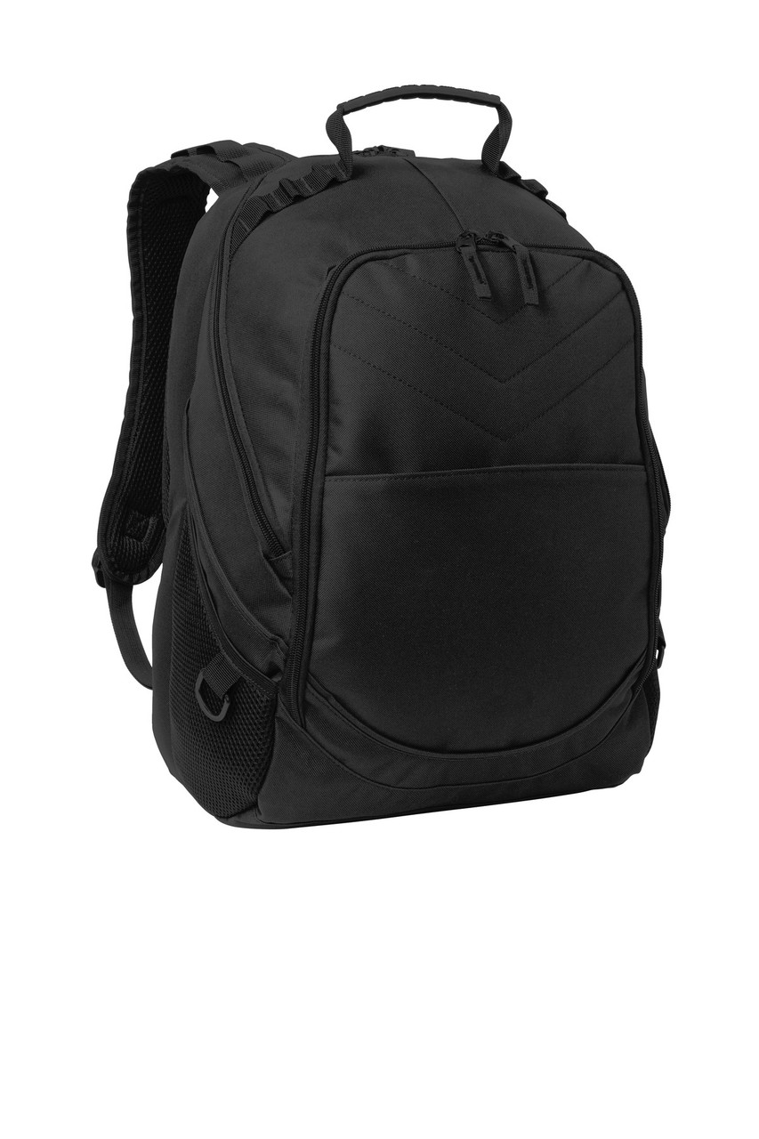 Port Authority® Xcape™ Computer Backpack. BG100 Black
