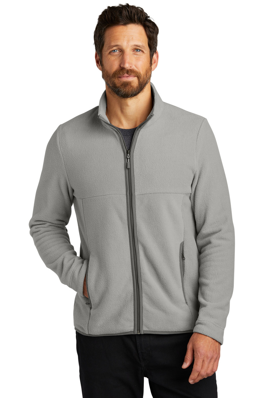 Port Authority® Connection Fleece Jacket F110 Gusty Grey