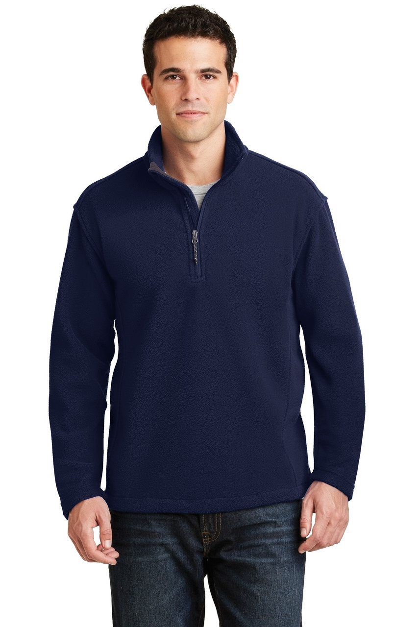 Port Authority® Value Fleece 1/4-Zip Pullover. F218 True Navy