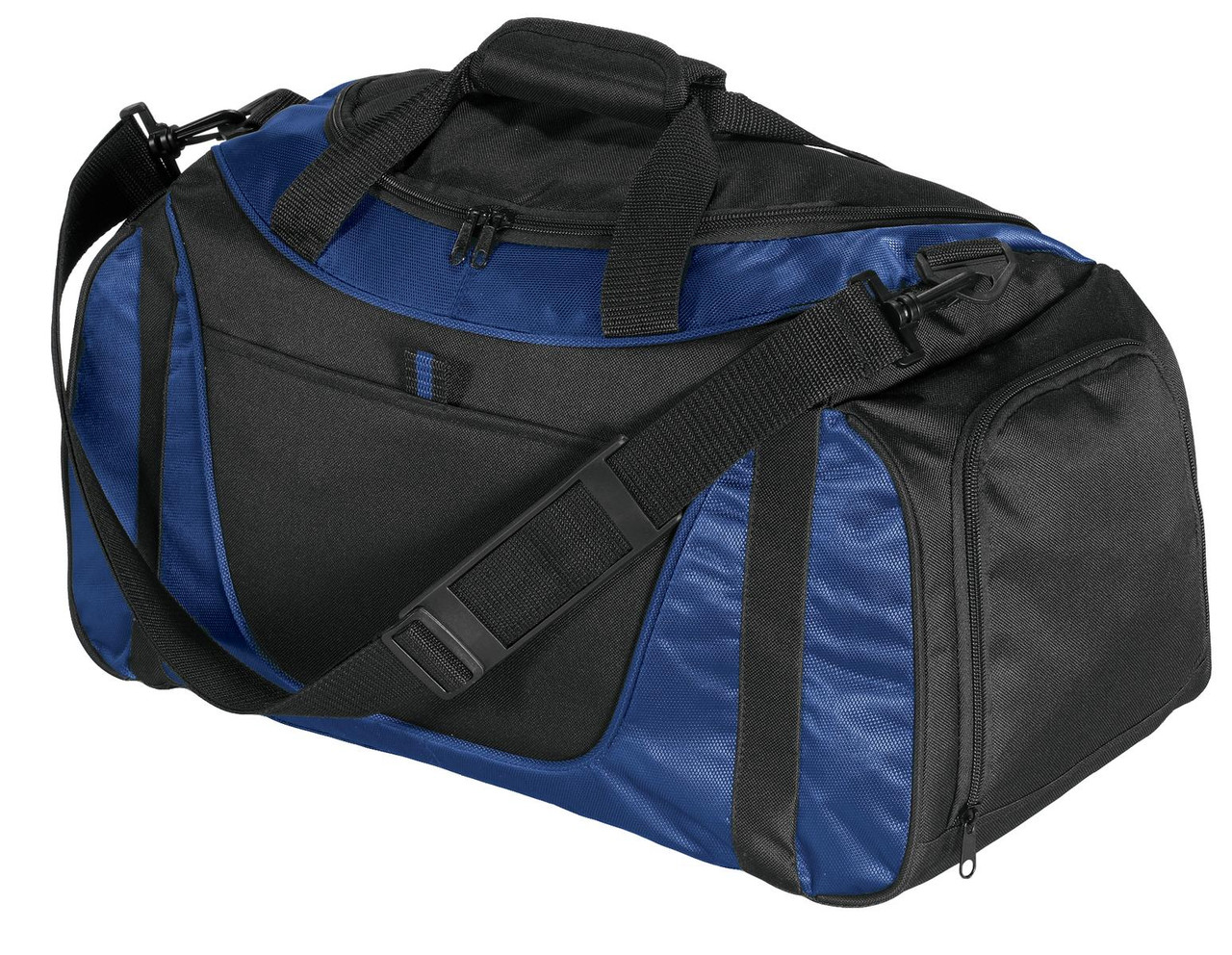 Port Authority® - Small Two-Tone Duffel. BG1040 Navy/ Black