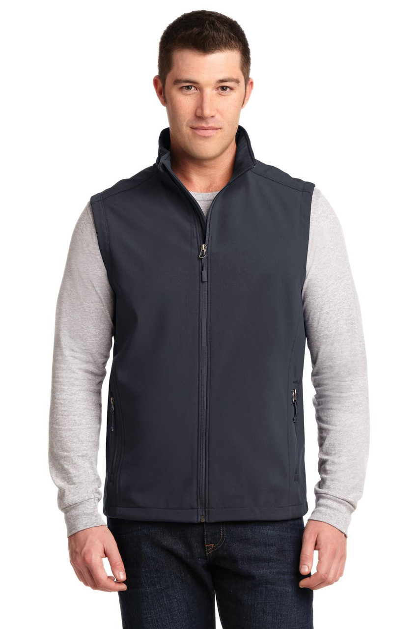 Port Authority® Core Soft Shell Vest. J325 Battleship Grey