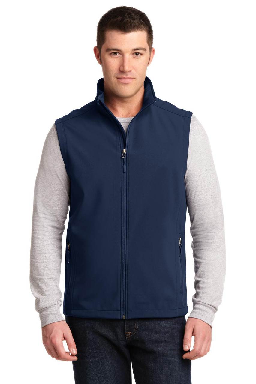 Port Authority® Core Soft Shell Vest. J325 Dress Blue Navy