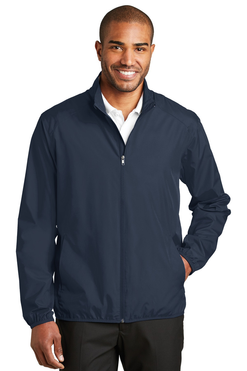 Port Authority® Zephyr Full-Zip Jacket. J344 Dress Blue Navy
