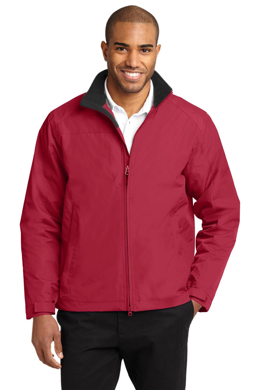 Port Authority® Challenger™ II Jacket. J354 True Red/ True Black