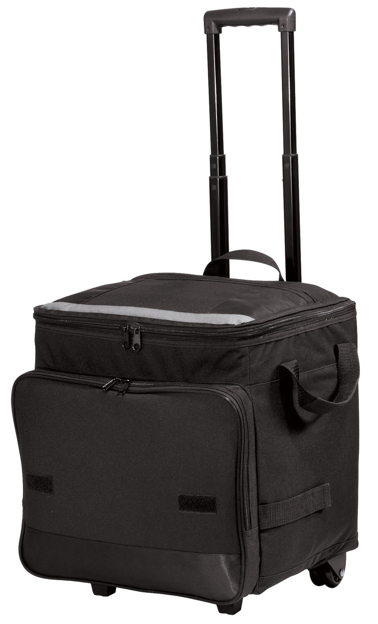 Port Authority® Rolling Cooler. BG119 Black