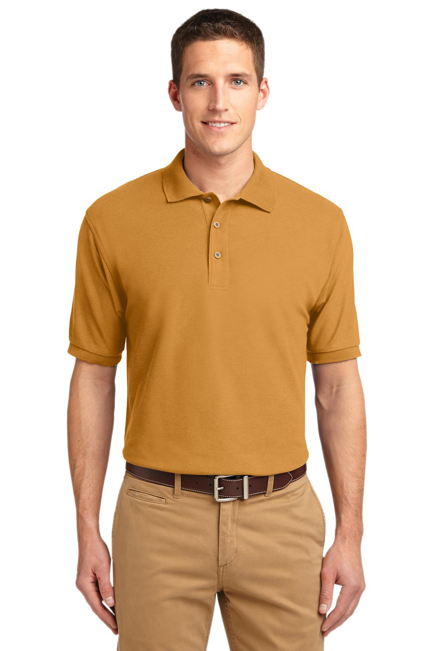 Port Authority® Extended Size Silk Touch™ Polo.   K500ES Gold