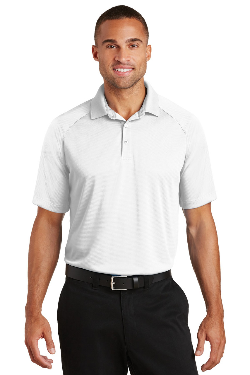 Port Authority® Crossover Raglan Polo. K575 White