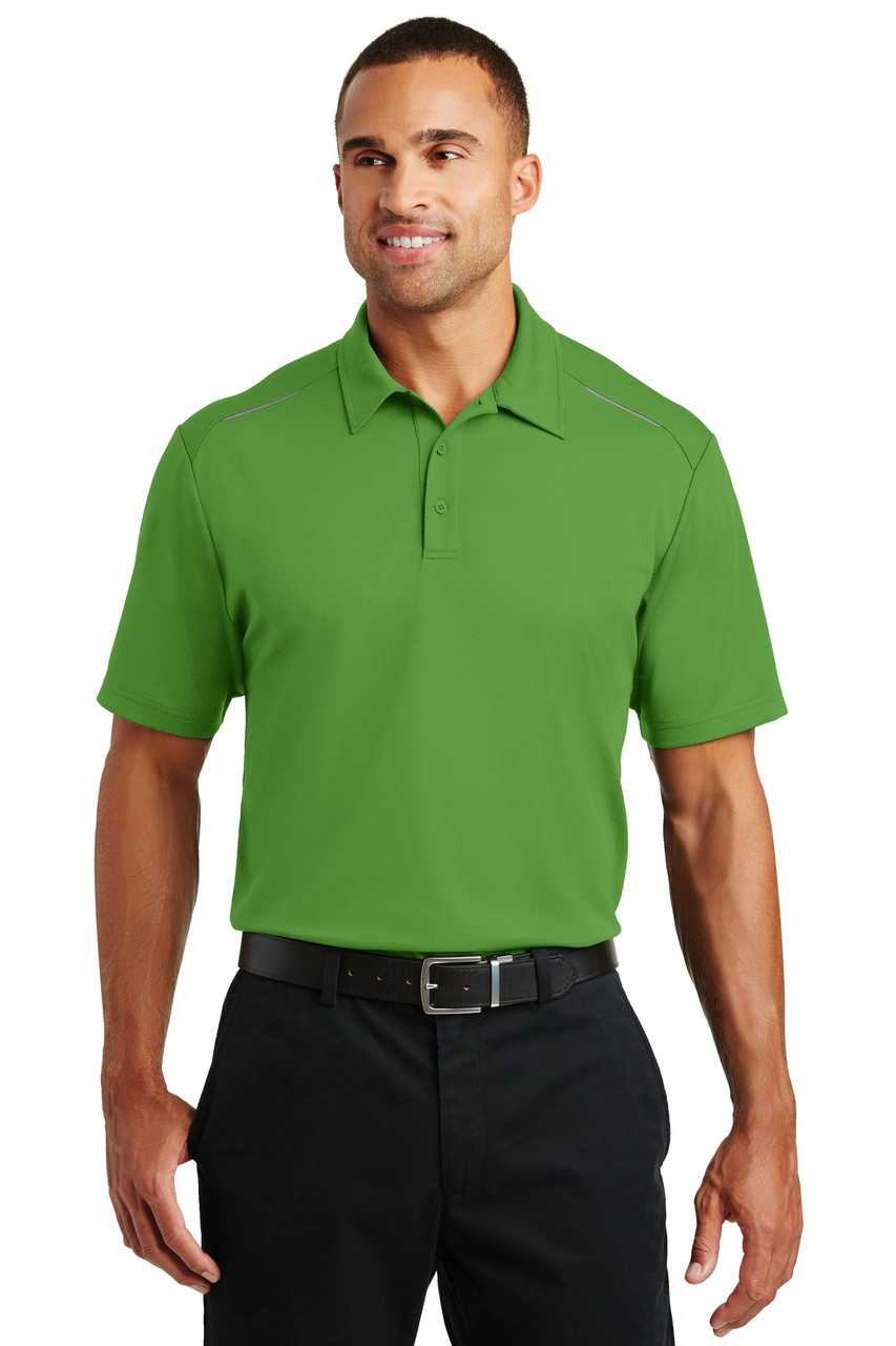 Port Authority® Pinpoint Mesh Polo. K580 Treetop Green XS