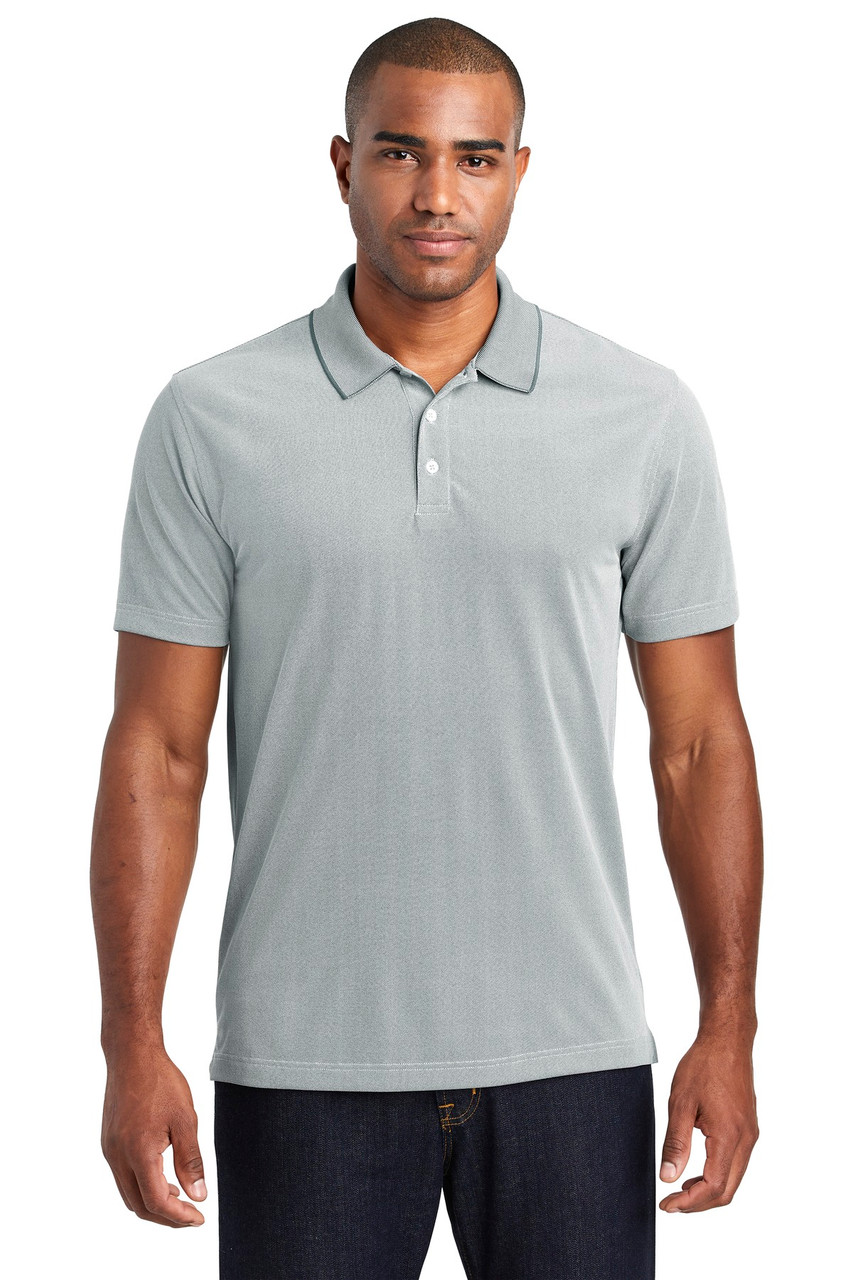 Port Authority ® Poly Oxford Pique Polo. K582 Gusty Grey