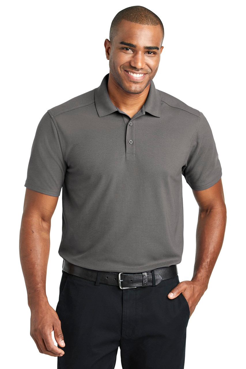 Port Authority ® EZPerformance ™ Pique Polo. K600 Sterling Grey