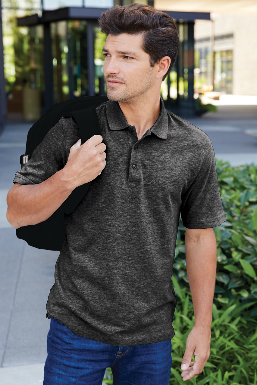 Port Authority® EZCotton® Polo. K8000 Sterling Grey