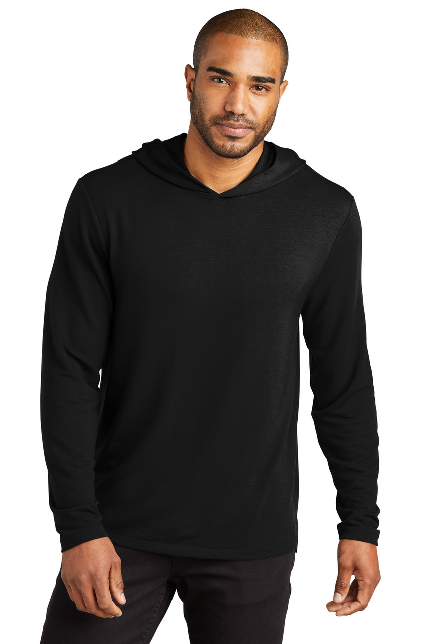 Port Authority® Microterry Pullover Hoodie K826 Deep Black