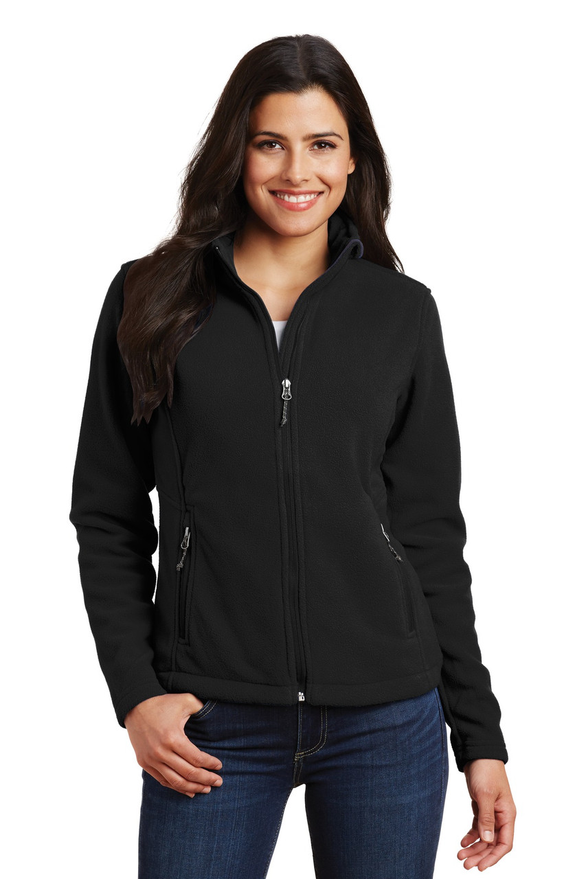 Port Authority® Ladies Value Fleece Jacket. L217 Black XS