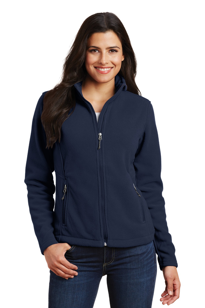 Port Authority® Ladies Value Fleece Jacket. L217 True Navy XS