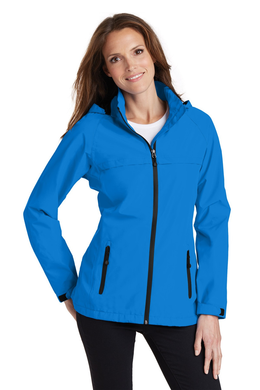 Port Authority® Ladies Torrent Waterproof Jacket. L333 Direct Blue