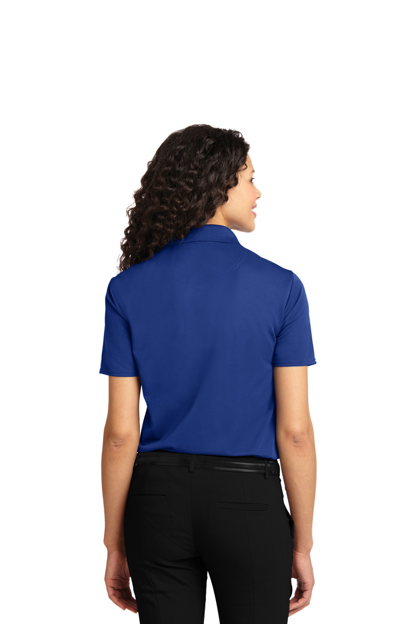 Port Authority® Ladies Dry Zone® Ottoman Polo.  L525 Royal Back