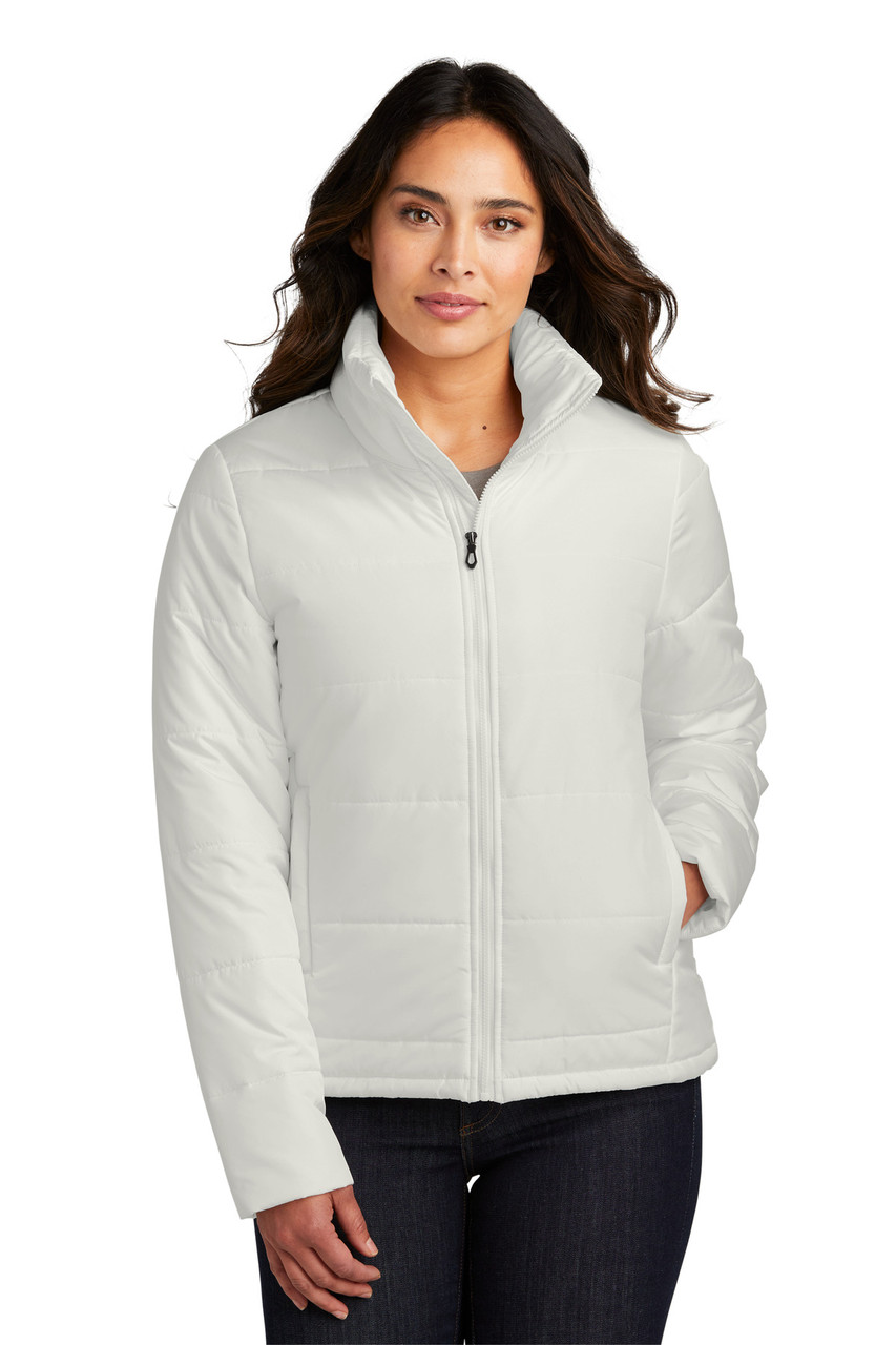 Port Authority® Ladies Puffer Jacket L852 Marshmallow