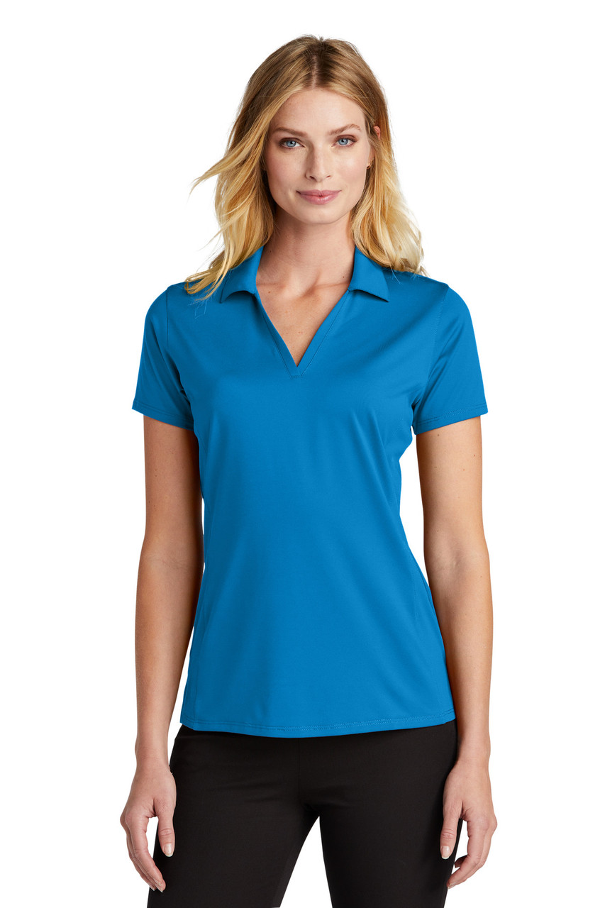 Port Authority® Ladies Performance Staff Polo LK398 Brilliant Blue