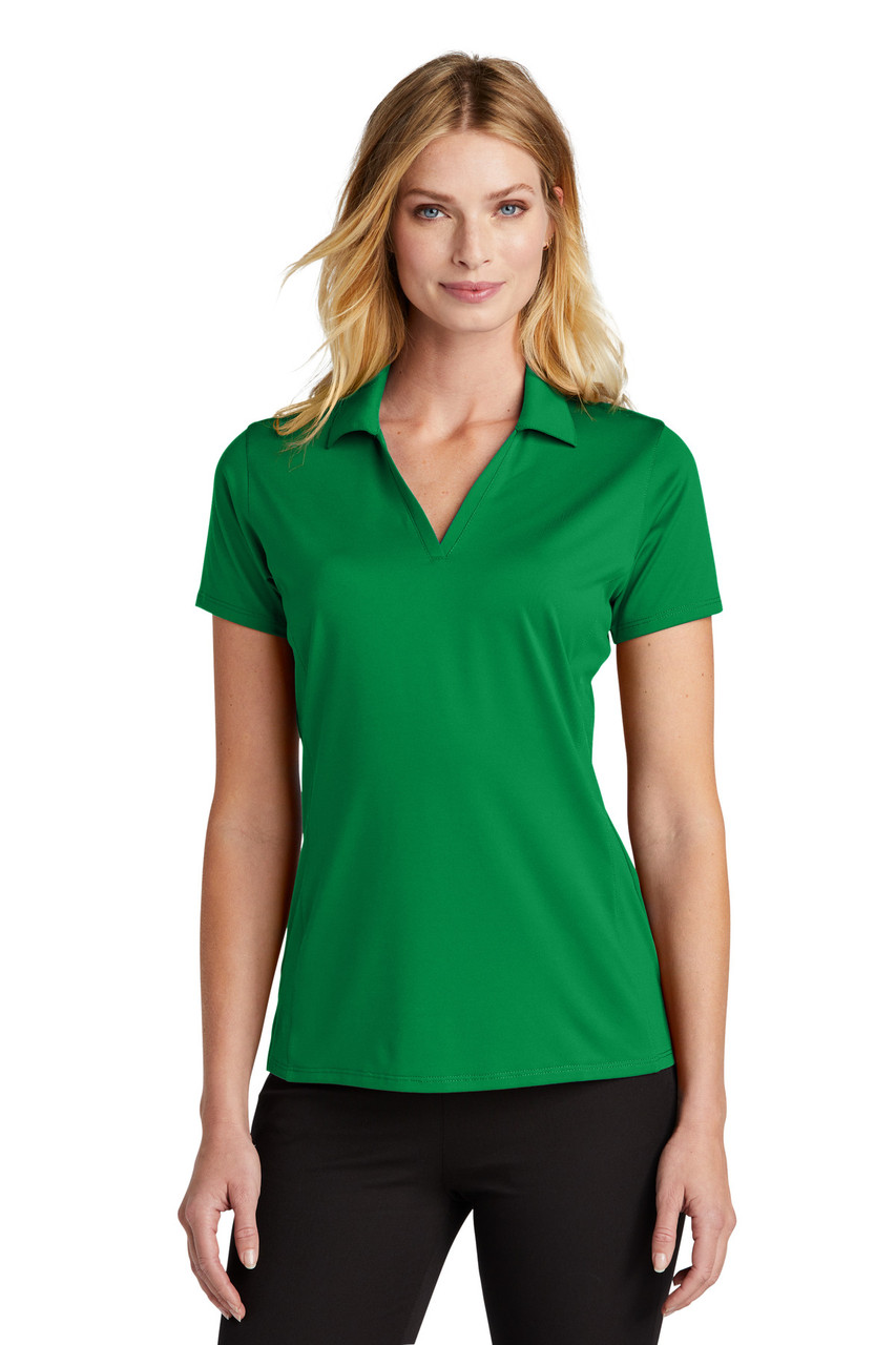 Port Authority® Ladies Performance Staff Polo LK398 Spring Green