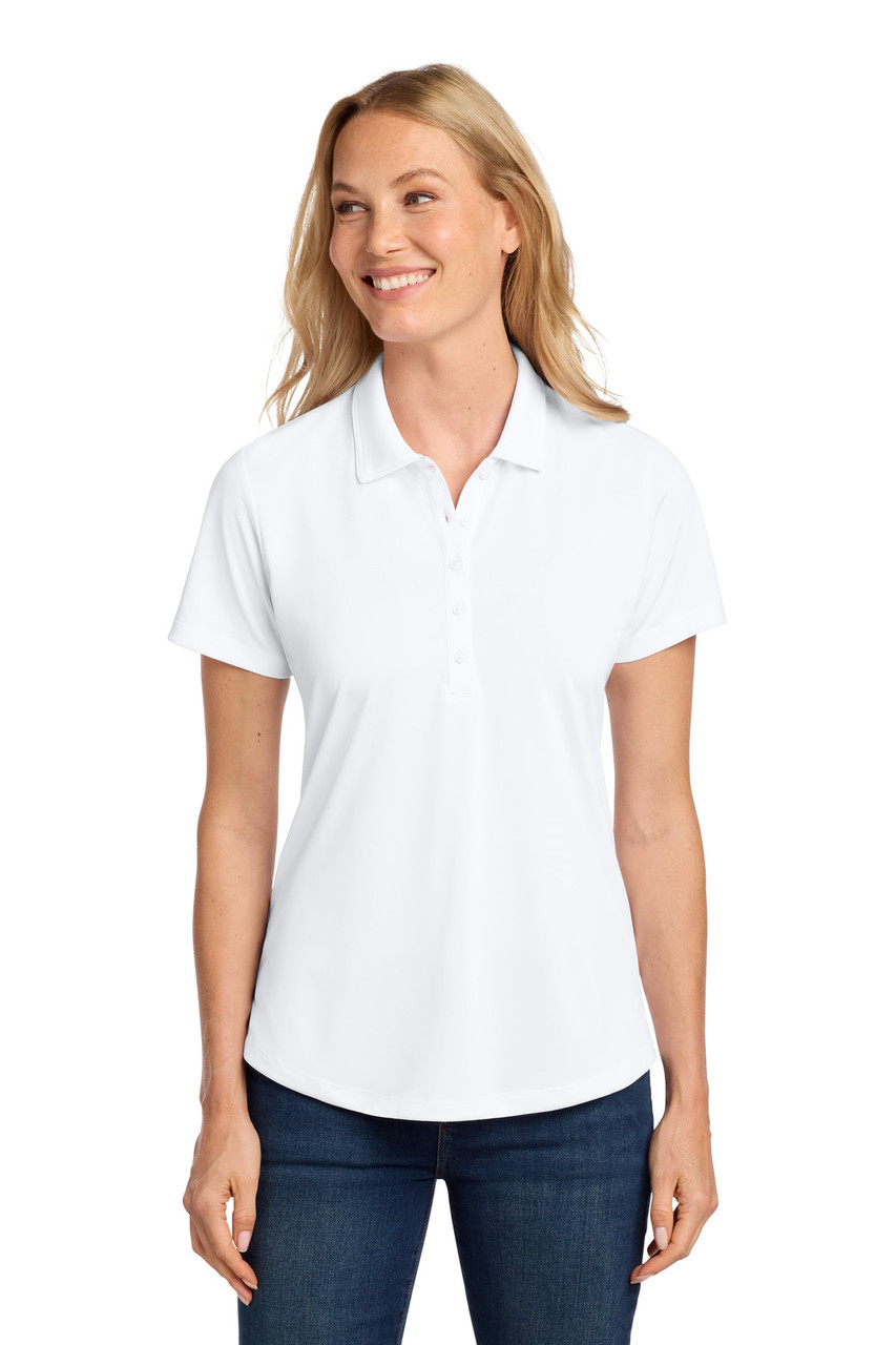Port Authority® Women's C-FREE® Snag-Proof Polo LK864 White