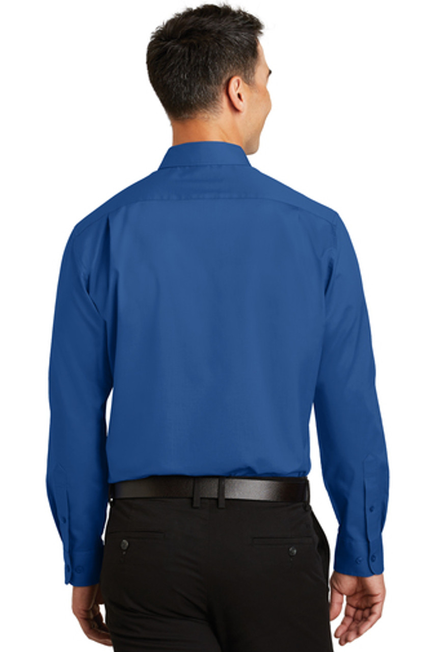 Port Authority® Tall SuperPro™ Twill Shirt. TS663 True Blue