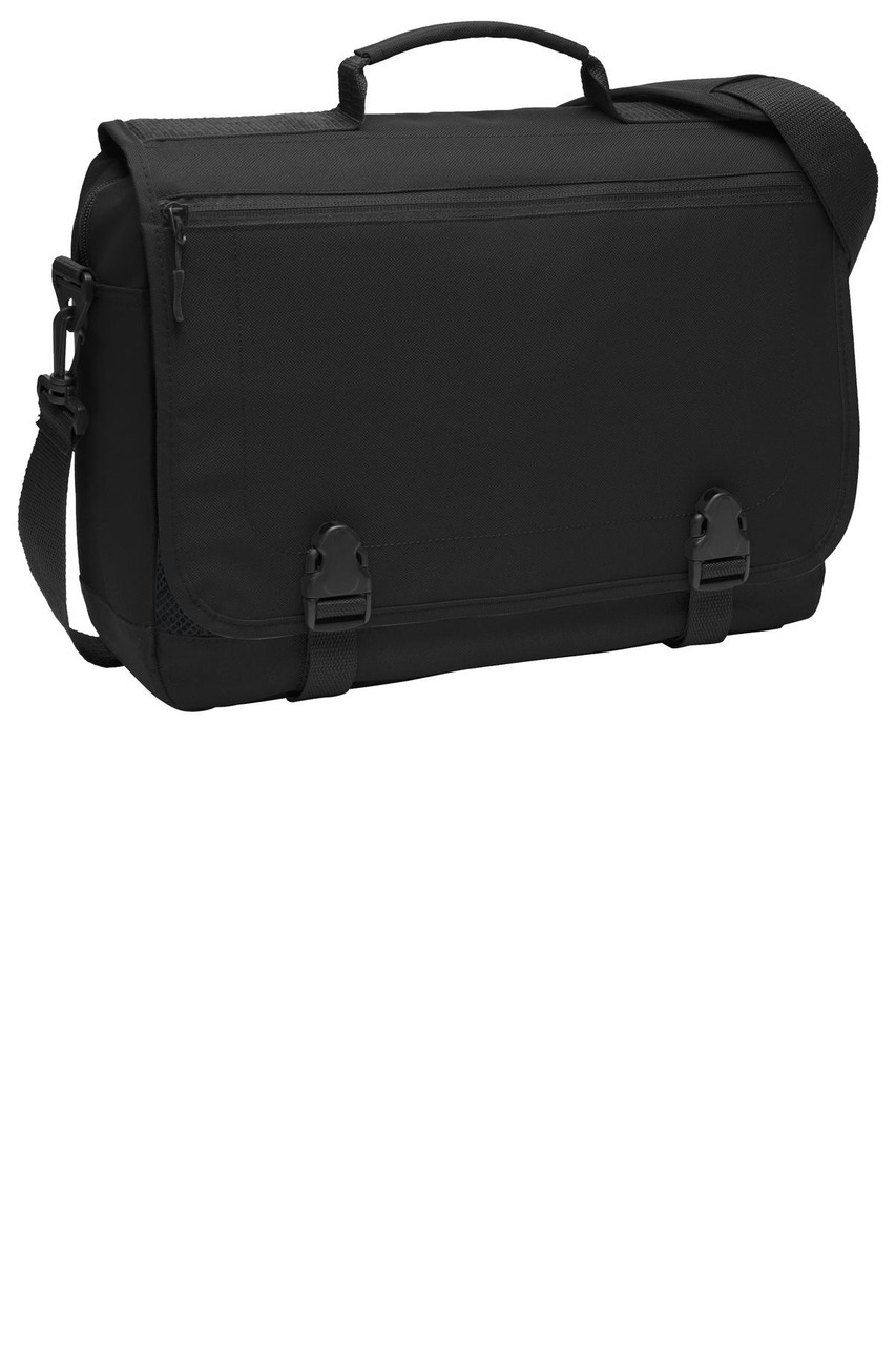 Port Authority® Messenger Briefcase. BG304 Black