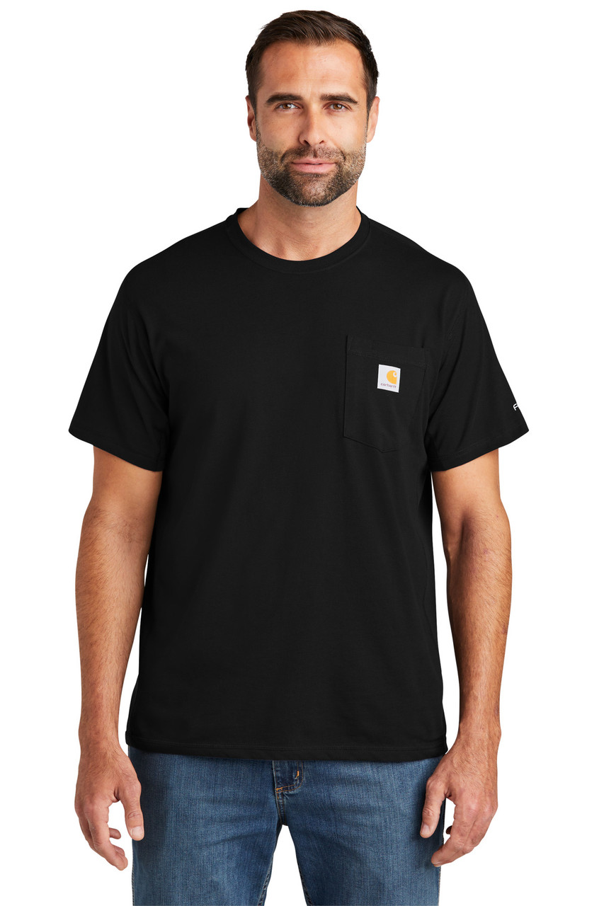 Carhartt Force® Short Sleeve Pocket T-Shirt CT104616 Black