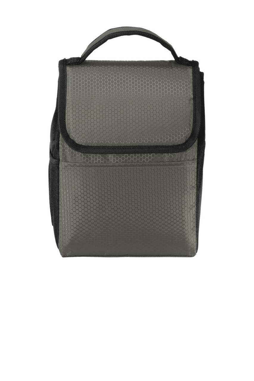 Port Authority® Lunch Bag Cooler. BG500 Grey/ Black