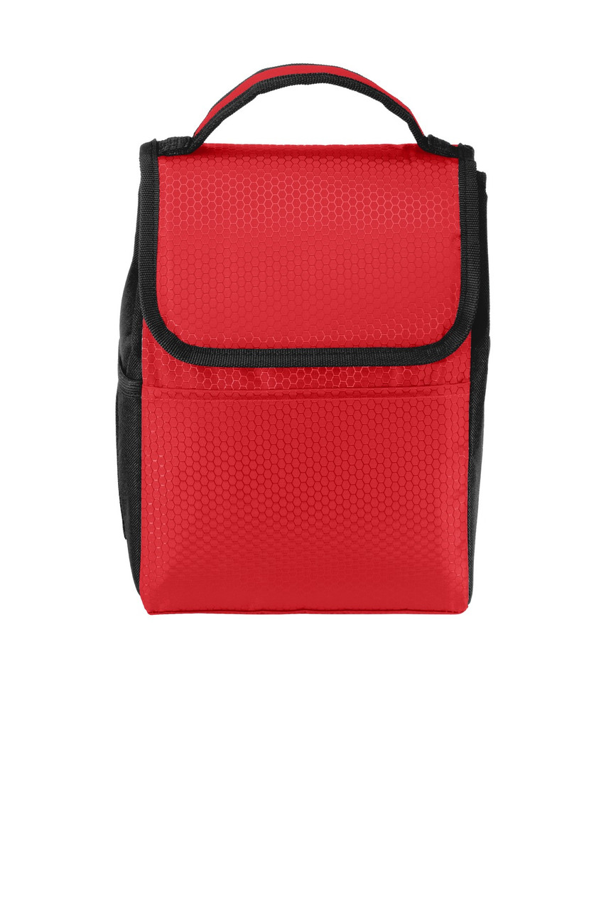 Port Authority® Lunch Bag Cooler. BG500 Red/ Black