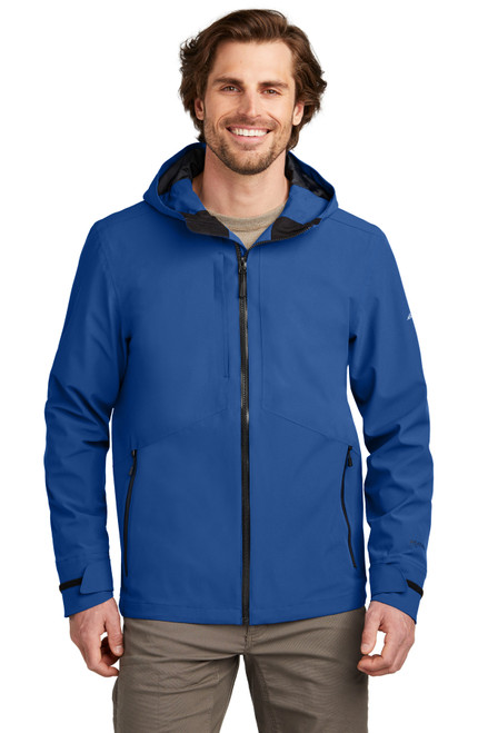 Eddie Bauer Men's Deep Sea Blue Fleece Jacket