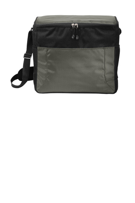 Port Authority® 24-Can Cube Cooler. BG514 Grey/ Black Port Authority® 24-Can Cube Cooler. BG514 Grey/ Black