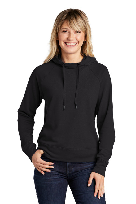 Sport-Tek ® Ladies Lightweight French Terry Pullover Hoodie. LST272 Black Sport-Tek ® Ladies Lightweight French Terry Pullover Hoodie. LST272 Black