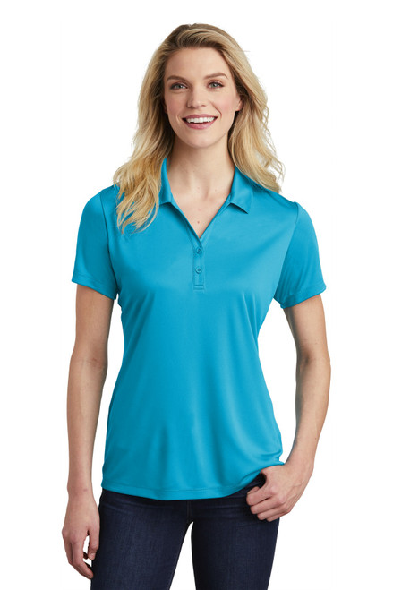 Sport-Tek ® Ladies PosiCharge ® Competitor ™ Polo. LST550 Atomic Blue Sport-Tek ® Ladies PosiCharge ® Competitor ™ Polo. LST550 Atomic Blue