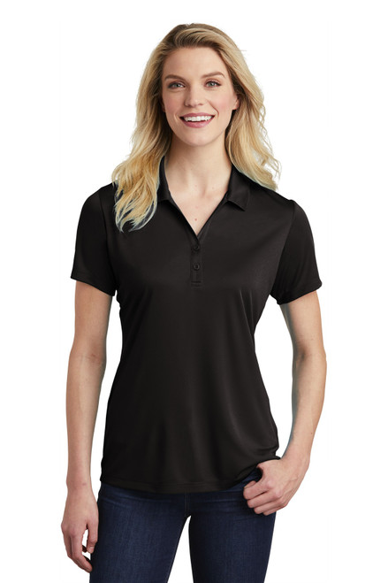 Sport-Tek ® Ladies PosiCharge ® Competitor ™ Polo. LST550 Black