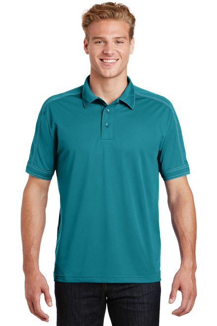 Sport-Tek® Contrast Stitch Micropique Sport-Wick® Polo. ST659 Tropic Blue