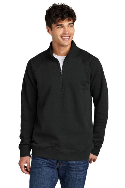 Sport-Tek® Drive Fleece 1/4-Zip Pullover STF202 Black Sport-Tek® Drive Fleece 1/4-Zip Pullover STF202 Black