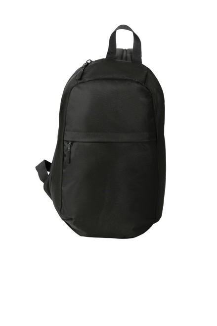 Port Authority® Crossbody Backpack BG228 Deep Black