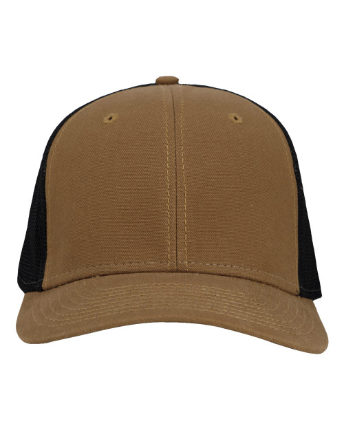 Hudson Flex Cap - 3028 Field Khaki/ Black