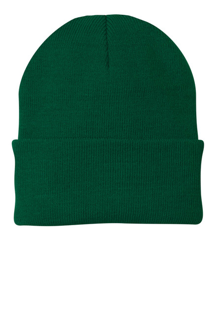 Port & Company®Knit Cap.  CP90 Athletic Green
