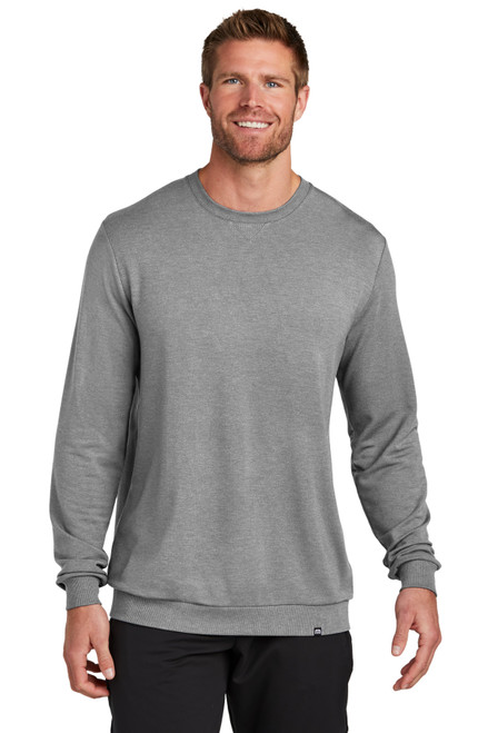 TravisMathew Long Weekend Crew TM1MZ342 Light Grey Heather