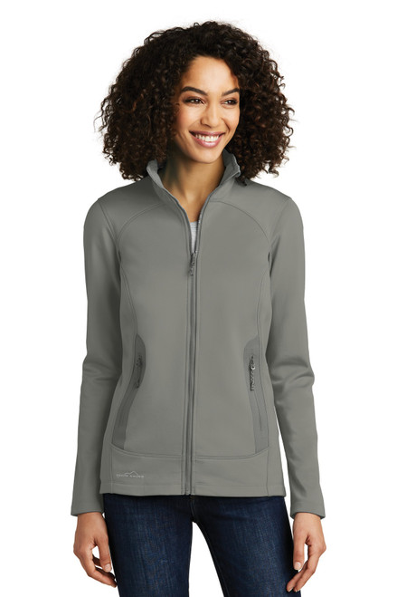 Eddie Bauer® Ladies Highpoint Fleece Jacket. EB241 Metal Grey XS