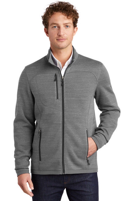 Eddie Bauer ® Sweater Fleece Full-Zip. EB250 Dark Grey Heather Eddie Bauer ® Sweater Fleece Full-Zip. EB250 Dark Grey Heather