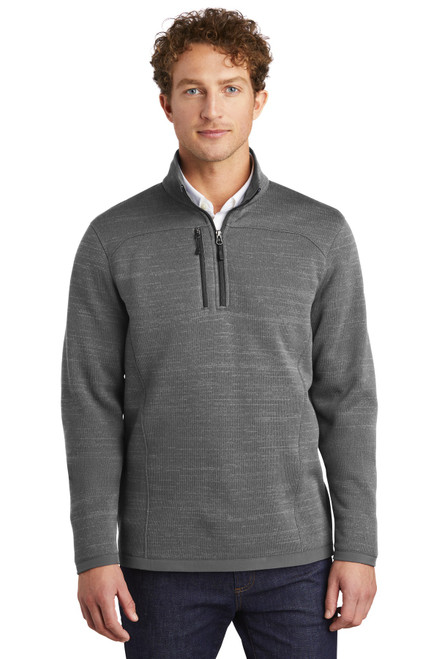 Eddie Bauer ® Sweater Fleece 1/4-Zip. EB254 Dark Grey Heather Eddie Bauer ® Sweater Fleece 1/4-Zip. EB254 Dark Grey Heather