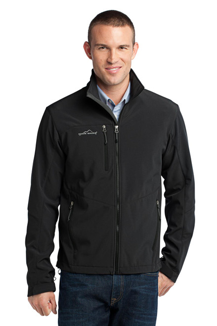 Eddie Bauer® - Soft Shell Jacket. EB530 Black Eddie Bauer® - Soft Shell Jacket. EB530 Black