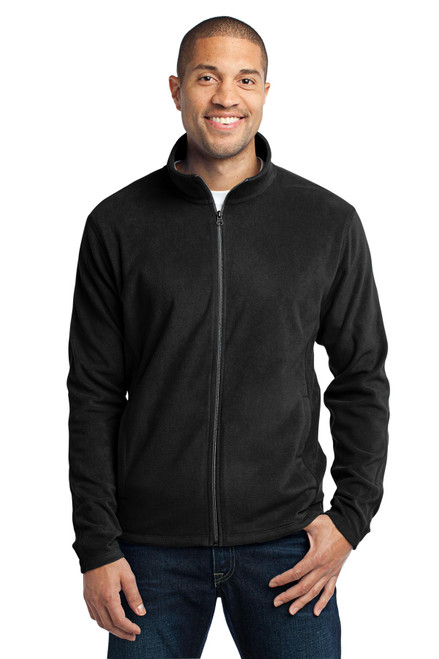 Port Authority® Microfleece Jacket. F223 Black Port Authority® Microfleece Jacket. F223 Black