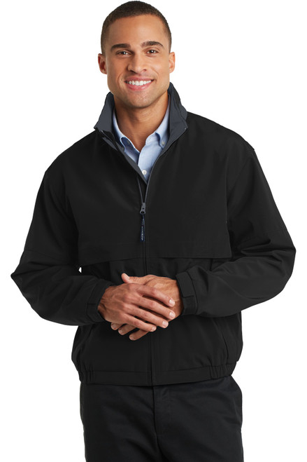 Port Authority® Legacy™  Jacket.  J764 Black/ Steel Grey