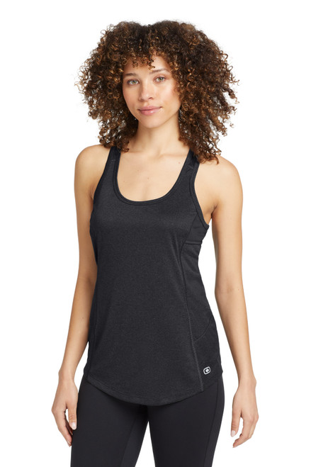 OGIO® Women's Racerback Pulse Tank. LOE322 Blacktop OGIO® Women's Racerback Pulse Tank. LOE322 Blacktop
