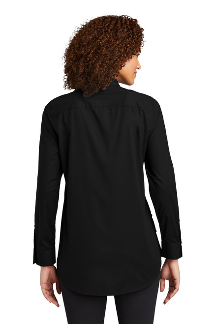 OGIO ® Ladies Commuter Woven Tunic. LOG1002 Blacktop Back
